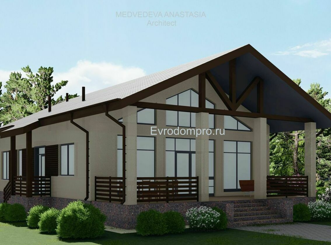 Готовые проекты домов и коттеджей купить <span style="font-weight: bold;">Проект дома Р-065</span>