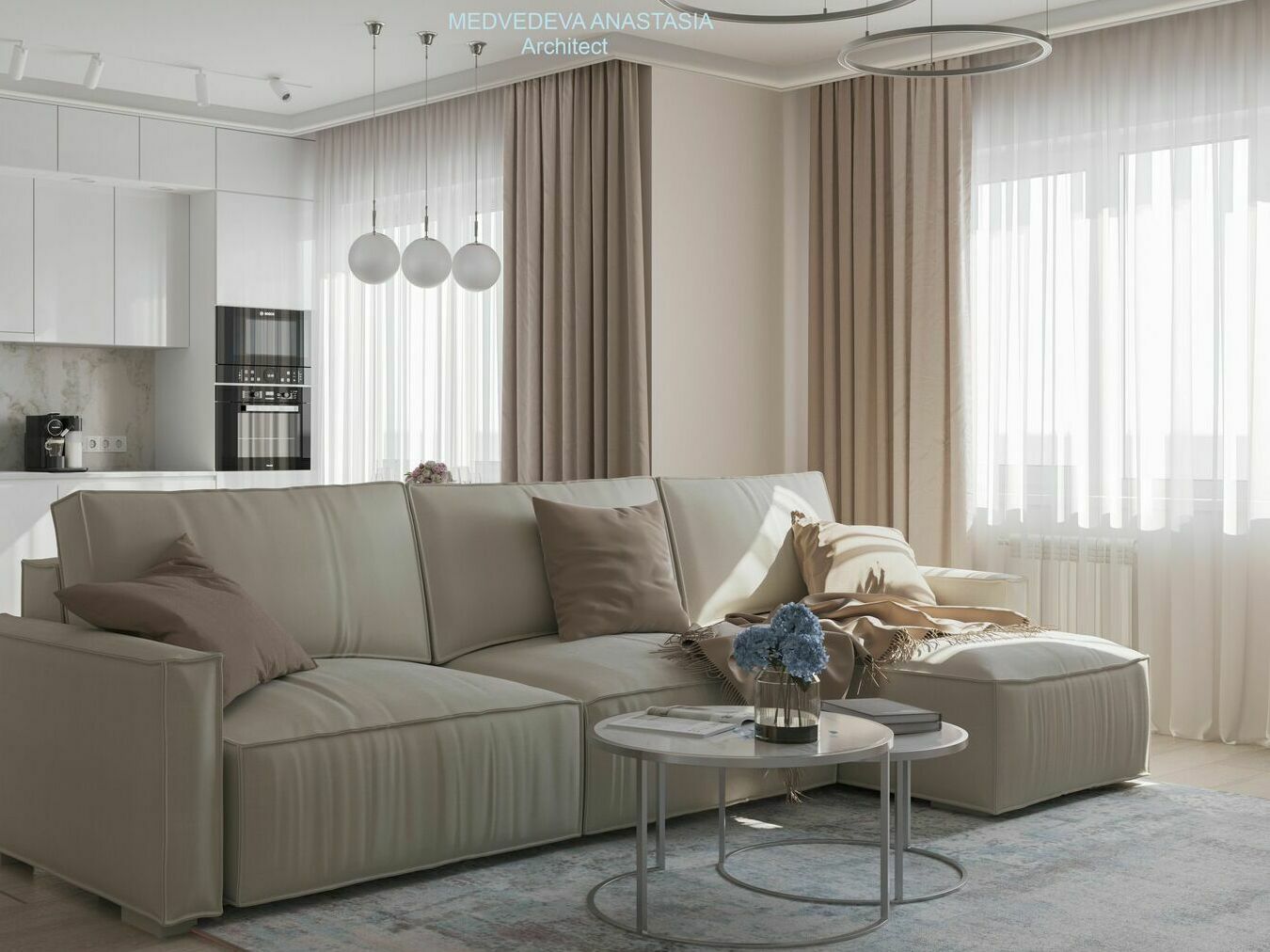 <span style="font-weight: bold;">Дизайн Интерьера Кухни - Гостиной, г.Екатеринбург &nbsp; &nbsp; &nbsp;­</span>